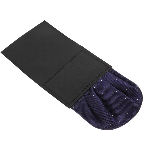Men Suit Handkerchief Pre-Folded Black 1set