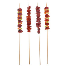 4 brochetas falsas carne y , para simulado y decoración
