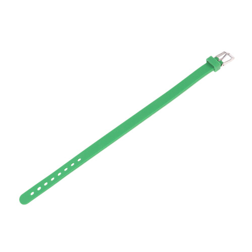 Einfaches Silikonarmband Einheitsfarbig Grün Für Kinder