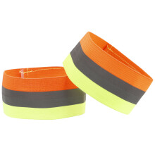 1 Pair Of Elastic Reflective Band For Running Safety Women