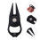 1pc Golf Fork Auxiliary Tool Key Zinc Alloy 6