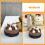 2 . pastel artificial crema mango, galleta y magdalena decoración 9