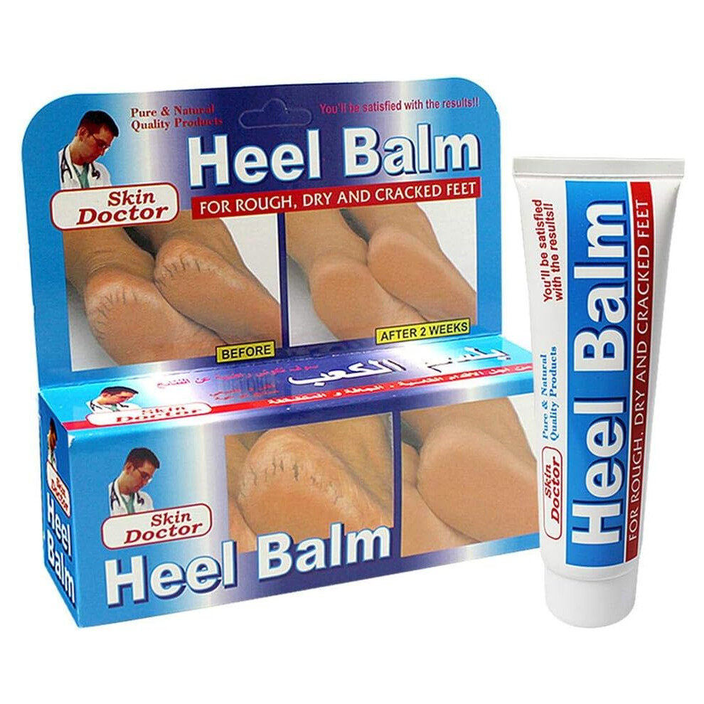 Cream Herbal Skin Doctor Heel Balm | Cracked Heel Repair, Moisturizing Foot - 50G