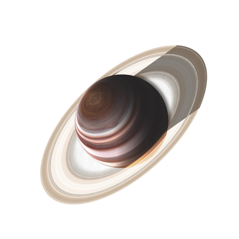Space Bedroom Wall Stickers Neon Saturn Sticker, Fluorescent Wall Decal, Space Themed Wall Decor