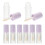 14Pcs Empty Purple Lip Balm Tubes Durable ABS Plastic for Storage Use 7