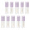 14Pcs Empty Purple Lip Balm Tubes Durable ABS Plastic for Storage Use 4