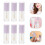 14Pcs Empty Purple Lip Balm Tubes Durable ABS Plastic for Storage Use 3