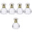 5Pcs Botella De Vidrio Vacía Atomizador Spray 50Ml 6
