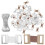 50 Ensembles De Clips De Compacts Réutilisables Pour Bandage 2