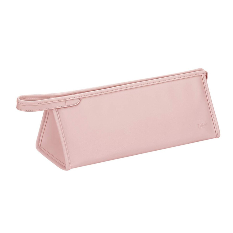 Hair Dryer Case For Hooded Dryer, Portable Travel Pouch, Double Compartment, Fits Curling Iron