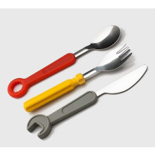 Bestikksett for barn (gaffel, kniv, skje)