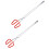 Worgeous 2 Pcs Litter Picker Trash Tool Heavy Duty Grabber Red 8