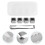Set Pietre Raffreddamento Bevande Whisky Acciaio 4