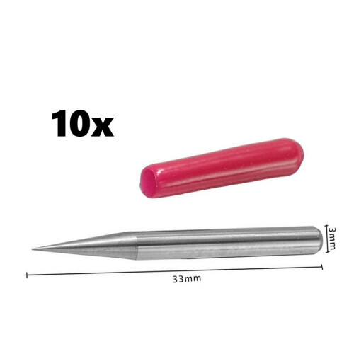 Sæt med graveringsbits (10 stk.: 15 grader) 1