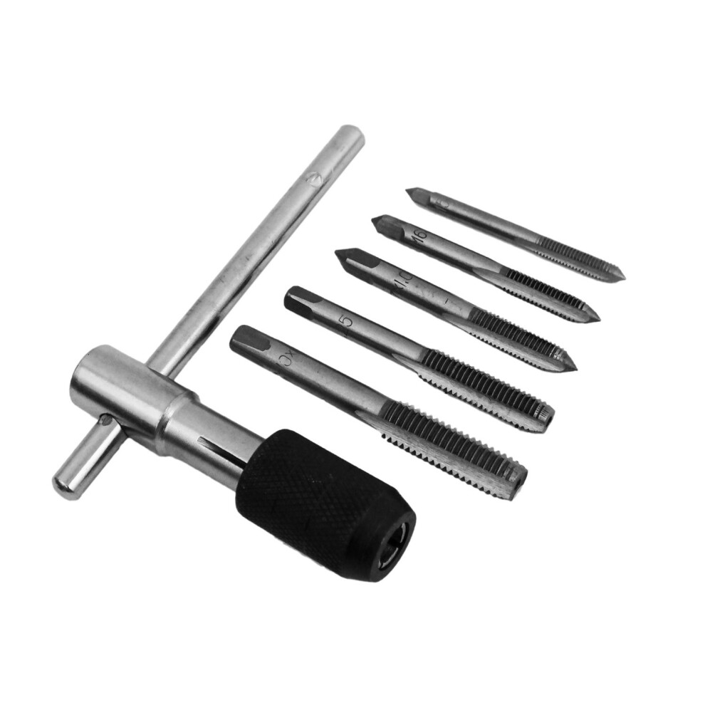 Set Of Taps M5, M6, M7, M8, M10 With Tap Iron 8719762714231
