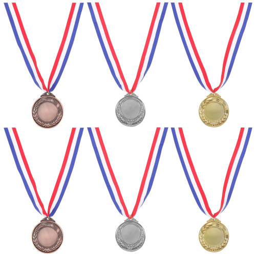 6 metall medaillen marathon weizen schul