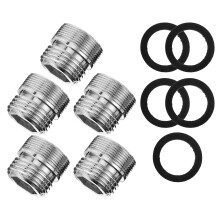5-teiliges Kupfer-Armaturen-Adapter-Set für und Wasserfilter