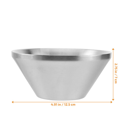 Salatschüssel Western Nudelschüssel Silber 1