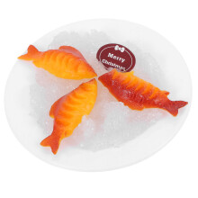 künstliche fischfigur 9 cm, realistisches modell für heimdekoration