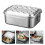 Lunchbox Bento Rechteckige Lebensmittelbox 3