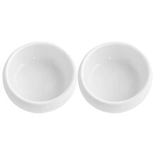 2Stk Keramik Dip Schälchen Weiß Für Sushi Soße Ketchup