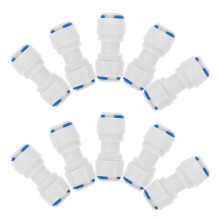 10St 3/8 Zoll Rohr Gerade Schnellverbinder Für Wasserfilter