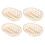 Mlins 4 Food Serving Snackbehälter Halter Dim Sum Teller 1