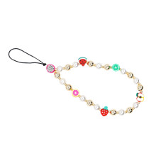 Phone Lanyard Mit Perlenanhänger Für Handy Verlustschutz