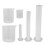 3-teiliges messbecher-set mit , zylinder, bechergläsern, 1