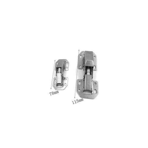 Sæt med 16 metalskabshængsler (størrelse 1: 78 mm ) 1