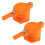 2 nylon honiggatter mit , imkerzubehör (orange) 1