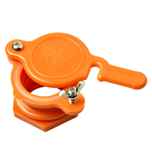 2 nylon honiggatter mit , imkerzubehör (orange) 1