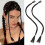 2 unidades extensiones de con clip y flequillo largo 9