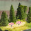 10 . árboles miniatura , bonsái artificial diy 6