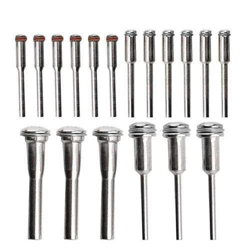 26 uds. mandril de tornillo para disco corte 2/3/6 mm con