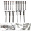 26 uds. mandril de tornillo para disco corte 2/3/6 mm con 3