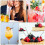 7Teilig Cocktail Spieße Rührstäbchen 9
