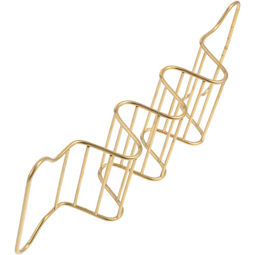 Soporte Acero Inoxidable Para Tacos Con Compartimentos Multiposición