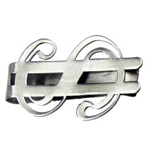 clip dinero inoxidable dólar tarjetas