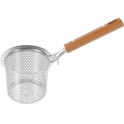 Spaghetti Löffel Lebensmittel Holzgriff Nudelkorb