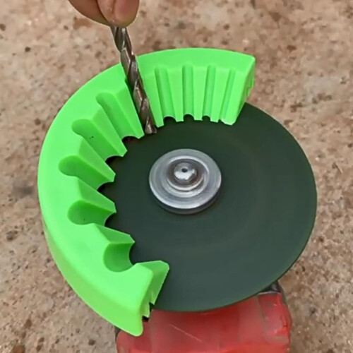 Drill Bit Sharpener Lightweight Angle Grinder Attachment For HSS Drill Bits, Precision Sharpening, Easy To Use 2