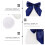 1 pair rabbit ears plush decor for motorbike 11