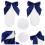 1 pair rabbit ears plush decor for motorbike 3