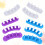 3 Manicure Practice Display Stand Nail Piece Lotus Seat 8