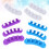 3 Manicure Practice Display Stand Nail Piece Lotus Seat 5