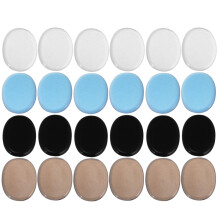 24 Pcs Drum Tone Control Damper Dampeners Gel Pads Snare Mute Mat