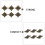 6Sets Upholstery Tacks Box Patch Decorative Paster Furniture Accessory 9