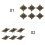 6Sets Upholstery Tacks Box Patch Decorative Paster Furniture Accessory 10
