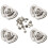 4pcs double heart luggage locks for bag hardware buckle accessory 11