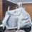 Waterproof Raincoat For Adults One-Piece White 1pack 3